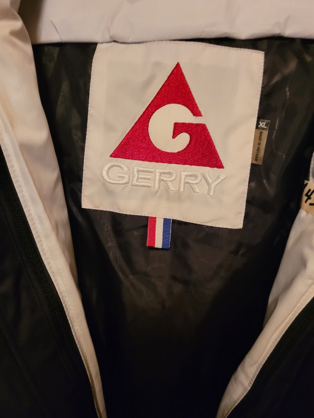 Gerry Weber Black and White Ski Jacket with Red Logo